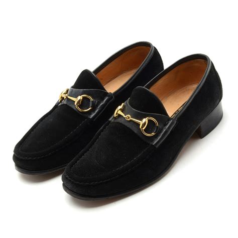 gucci loafers with gold leaf|Gucci loafers suede.